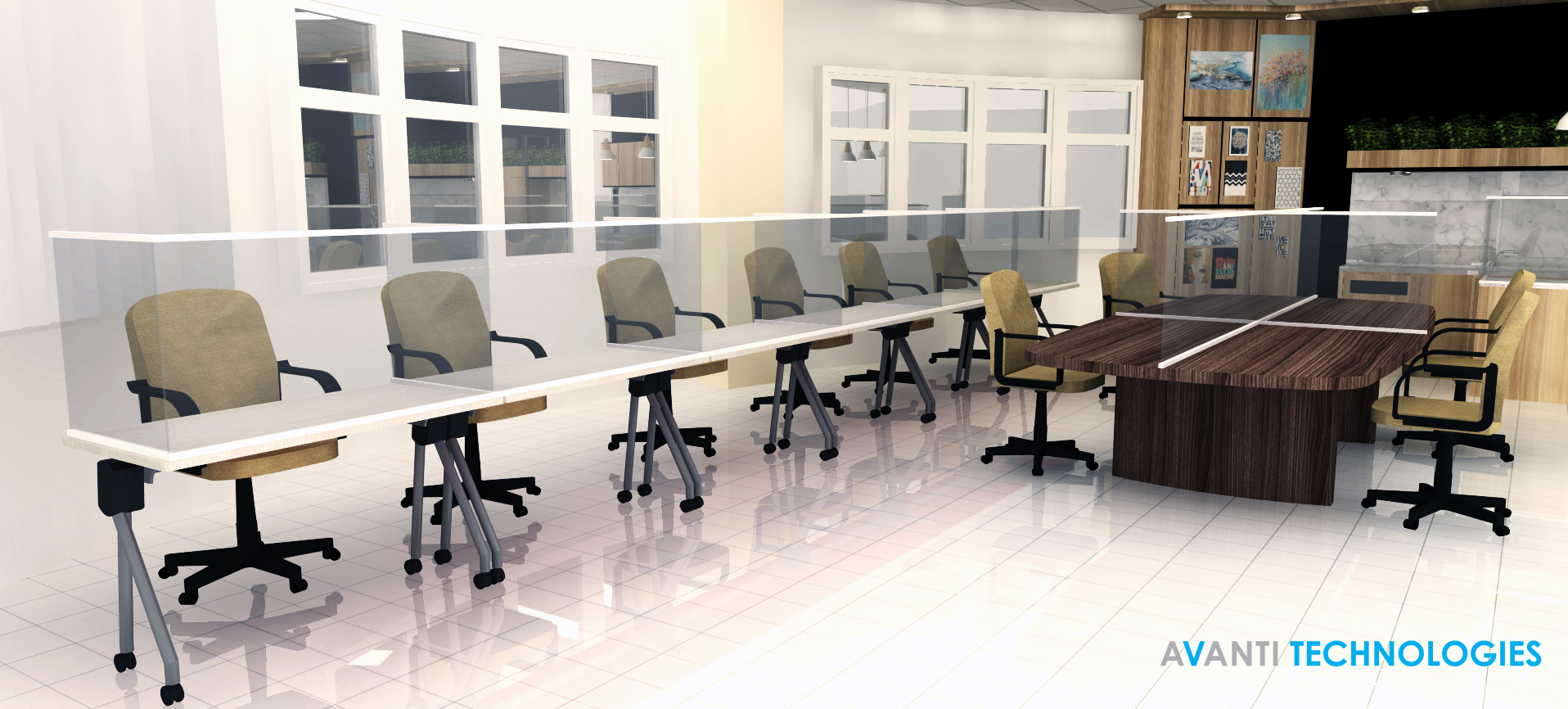 Avanti collaborative workspace